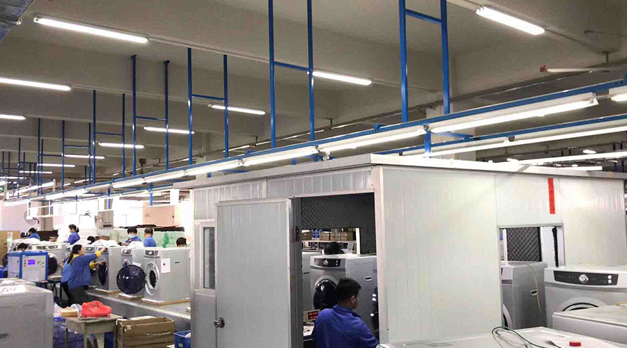 金環(huán)電器如何保證客戶收到的滾筒干衣機(jī)運(yùn)行時(shí)無(wú)異響？